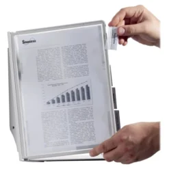 DURABLE SHERPA Wall Mounted Reference Display System -office furniture sale 003ae4004f77a7f287ce87b477d1901e1f