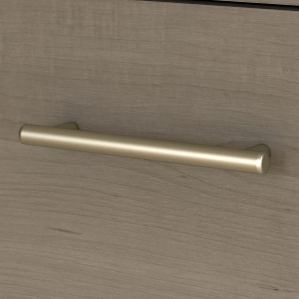 Bush Furniture Somerset 72W L Shaped Desk With Hutch And Lateral File Cabinet In Ash Gray 3 Bush Furniture Somerset 72W L Shaped Desk With Hutch And Lateral File Cabinet In Ash Gray - Image 3