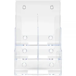 Deflecto 6-Compartment DocuHolder, Leaflet Size, 9.63w X 6.25d X 12.63h, Clear 14 Deflecto 6-Compartment DocuHolder, Leaflet Size, 9.63w X 6.25d X 12.63h, Clear -office furniture sale 00d433a7be7e7eb61015218bdab7d887ff