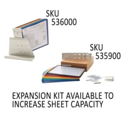 Durable VARIO Reference Desktop System, 10 Panels, Assorted Borders And Panels -office furniture sale 0110eaeebef9ca0d8ad4c1a48e57504663