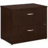 Bush Business Furniture Easy Office Lateral File Cabinet In Mocha Cherry