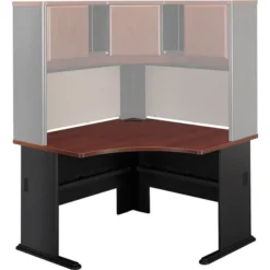 Bush Business Furniture Series A: Hansen Cherry 48W Corner Desk -office furniture sale 01b574876834eae947f14100bb6ca41a30