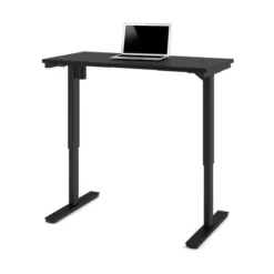 Bestar 24" X 48" Electric Height Adjustable Table In Black