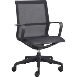 Lorell Executive Mesh Mid-back Chair