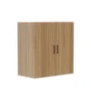 Mirella Wood Door Storage Cabinet, Sand Dune