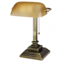 Alera Traditional Banker's Lamp With USB, 10w X 10d X 15h, Antique Brass 6 Alera Traditional Banker's Lamp With USB, 10w X 10d X 15h, Antique Brass -office furniture sale 04c1658936ea7f7c511f79ea2252da3c98