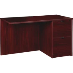 Lorell Prominence 2.0 Mahogany Laminate Right Return - 2-Drawer