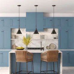 Zeno 8.5" Wide Pendant With Metal Shade In Blackened Steel/Blackened Bronze -office furniture sale 069f782054d373ede9040ae2adfd6b2994