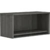 Lorell Weathered Charcoal Wall Mount Hutch