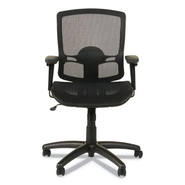 Alera Etros Series Suspension Mesh Mid-Back Synchro Tilt Chair, Supports Up To 275 Lb, 15.74" To 19.68" Seat Height, Black 10 Alera Etros Series Suspension Mesh Mid-Back Synchro Tilt Chair, Supports Up To 275 Lb, 15.74" To 19.68" Seat Height, Black - Image 10