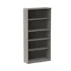 Alera Valencia Series Bookcase, Five-Shelf, 31.75w X 14d X 64.75h, Gray