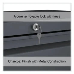 Alera Lateral File, 4 Legal/Letter/A4/A5-Size File Drawers, Charcoal, 42" X 18.63" X 52.5" -office furniture sale 0933c8cbf2a19d539b8df2bc36e7820bf7