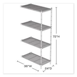Safco Industrial Wire Shelving Add-On Unit 8 Safco Industrial Wire Shelving Add-On Unit -office furniture sale 0b01b172d783088306e6e9b1dbd9615d59