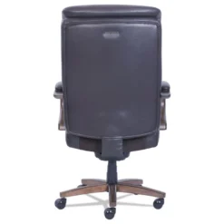 La-Z-Boy Woodbury Big/Tall Executive Chair, Supports Up To 400 Lb, 20.25" To 23.25" Seat Height, Brown Seat/Back, Weathered Sand Base -office furniture sale 0b214d717e6bc2b3a183a196392c63e548