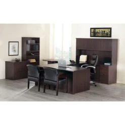 Lorell Prominence 2.0 Espresso Laminate Double-Pedestal Desk - 5-Drawer 12 Lorell Prominence 2.0 Espresso Laminate Double-Pedestal Desk - 5-Drawer -office furniture sale 0b6ef576170d711c8a97d738ca94eb9dc5 1