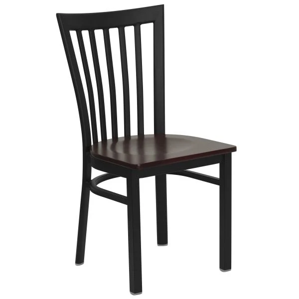 Flash Furniture School House Back Metal Restaurant Chair 2 Flash Furniture School House Back Metal Restaurant Chair - Image 2