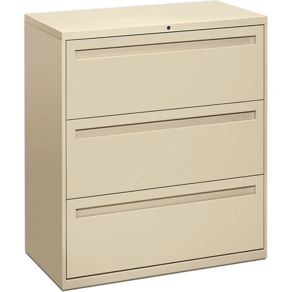 HON 700 Series Three-Drawer Lateral File, Letter/Legal/A4, 36w X 18d, Putty 1 HON 700 Series Three-Drawer Lateral File, Letter/Legal/A4, 36w X 18d, Putty