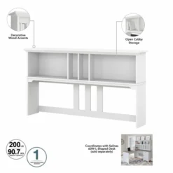 Bush Furniture Salinas 60W L Shaped Desk With Hutch In Pure White And Shiplap Gray -office furniture sale 0c75835476f0e09bed6d0eccceddd14072 1