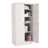 Tennsco 78" High Deluxe Cabinet, 36w X 24d X 78h, Light Gray
