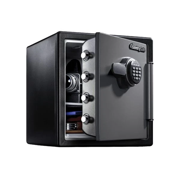 Sentry Safe Fire-Safe With Digital Keypad Access, 1.23 Cu Ft, 16.38w X 19.38d X 17.88h, Gunmetal 3 Sentry Safe Fire-Safe With Digital Keypad Access, 1.23 Cu Ft, 16.38w X 19.38d X 17.88h, Gunmetal - Image 3