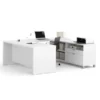 Bestar Pro-Linea U-Desk In White
