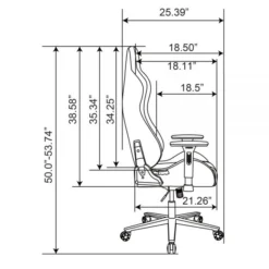 RS Gaming Vertex Faux Leather High-Back Gaming Chair, Black, BIFMA Certified 14 RS Gaming Vertex Faux Leather High-Back Gaming Chair, Black, BIFMA Certified -office furniture sale 0e7d08a8b3b6979fd451b628bad3349764