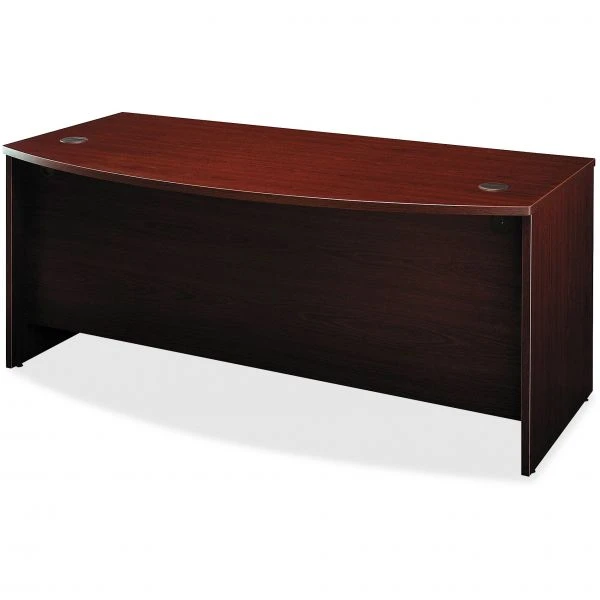 Bush Business Furniture Series C: Mahogany 72W Bow Front Desk Shell 2 Bush Business Furniture Series C: Mahogany 72W Bow Front Desk Shell - Image 2