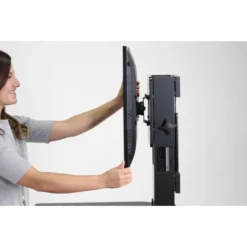 Victor High Rise Standing Desk Workstation, 28" X 23" X 10.5" To 15.5", Black 16 Victor High Rise Standing Desk Workstation, 28" X 23" X 10.5" To 15.5", Black -office furniture sale 0f0c19e18d626bb4971a2825e810f6f2c8