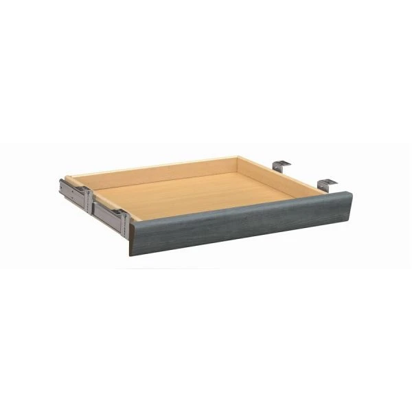 HON Laminate Single Pedestal Desk Center Drawer 1 HON Laminate Single Pedestal Desk Center Drawer