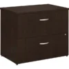 Bush Business Furniture Series C 36W 2 Drawer Lateral File In Mocha Cherry