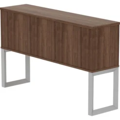 Lorell Walnut Laminate Freestanding Hutch -office furniture sale 11c57675710cfc2684cde129a3d2c8d4f9