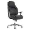 Shaquille O'Neal Zephyrus Ergonomic Bonded Leather High-Back Executive Chair, Black