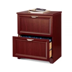 Magellan 24”W Lateral 2-Drawer File Cabinet, Classic Cherry