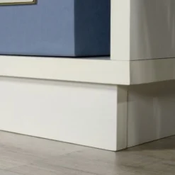 Sauder Vista Key 72"H 9-Shelf Bookcase, Pearl Oak/Blaze Acacia -office furniture sale 1633fd4798b524eab65f15a67a5bc325f9