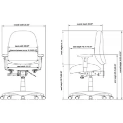 Lorell High Performance Task Chair -office furniture sale 1640659f7499f5b4c7478783888886eda9