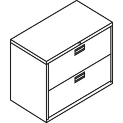 HON Brigade 600 Series Lateral File, 2 Legal/Letter-Size File Drawers, Putty, 36" X 18" X 28" -office furniture sale 17969bc9b5de8fc524add6ded7fce23675 1