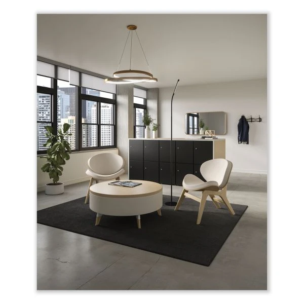 Safco Resi LED Floor Lamp, Gooseneck, 60" Tall, Black, Ships In 1-3 Business Days 3 Safco Resi LED Floor Lamp, Gooseneck, 60" Tall, Black, Ships In 1-3 Business Days - Image 3