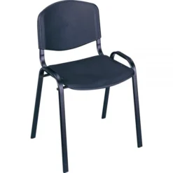 Safco Stacking Chair, Supports Up To 250 Lb, 18" Seat Height, Black Seat, Black Back, Black Base, 4/Carton -office furniture sale 18935a2456c93cc29996567eebe46d18ec