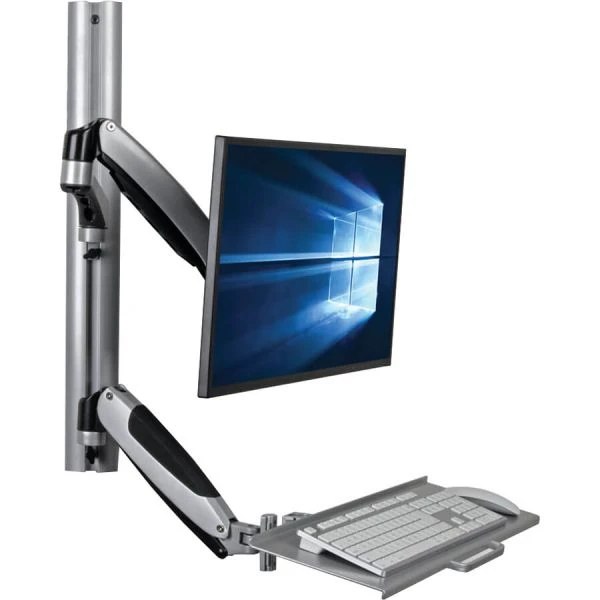 Tripp Lite Wall-Mount For Sit-Stand Desktop Workstation Standing Desk W/ Thin Client Mount 7 Tripp Lite Wall-Mount For Sit-Stand Desktop Workstation Standing Desk W/ Thin Client Mount - Image 7