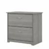Bush Furniture Cabot 2 Drawer Lateral File Cabinet In Modern Gray