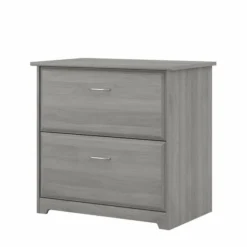 Bush Furniture Cabot 2 Drawer Lateral File Cabinet In Modern Gray