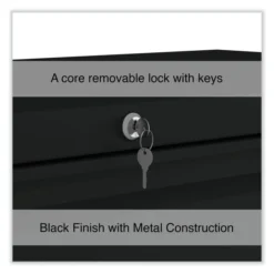 Alera Lateral File, 2 Legal/Letter-Size File Drawers, Black, 42" X 18.63" X 28" -office furniture sale 1bc4914d2f861076ec89b9a37434d56872