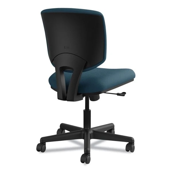 HON Volt Series Task Chair, Supports Up To 250 Lb, 18" To 22.25" Seat Height, Navy Seat/Back, Black Base 2 HON Volt Series Task Chair, Supports Up To 250 Lb, 18" To 22.25" Seat Height, Navy Seat/Back, Black Base - Image 2