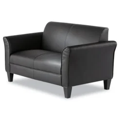 Alera Reception Lounge Furniture, Loveseat, 55.5w X 31.5d X 33.07h, Black 6 Alera Reception Lounge Furniture, Loveseat, 55.5w X 31.5d X 33.07h, Black -office furniture sale 1cd929de53961889e8eab1d0426fd5f62a