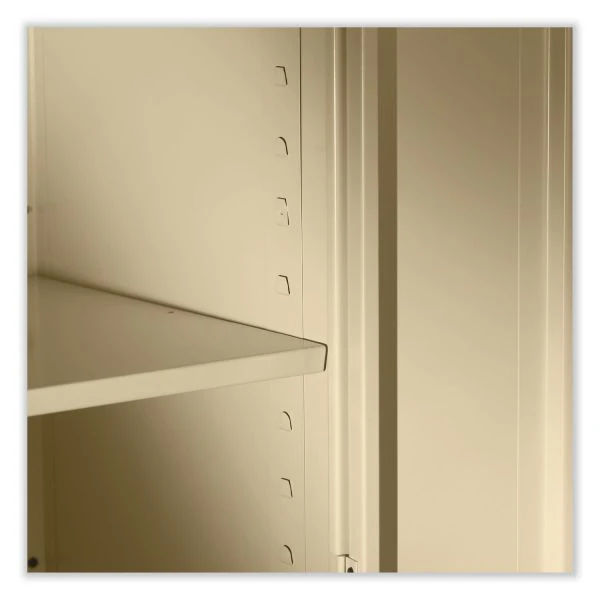 Tennsco 72" High Standard Cabinet (Unassembled), 36w X 24d X 72h, Light Gray 4 Tennsco 72" High Standard Cabinet (Unassembled), 36w X 24d X 72h, Light Gray - Image 4