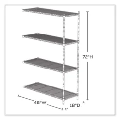 Safco Wire Shelving Add-On Unit 9 Safco Wire Shelving Add-On Unit -office furniture sale 1da59cb040a965a1fba6aef6d7d67ea378