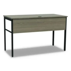 Linea Italia Urban Series Desk Workstation, 47.25" X 23.75" X 29.5", Natural Walnut -office furniture sale 1df602745b57bb9b64536f601dcbdc2792