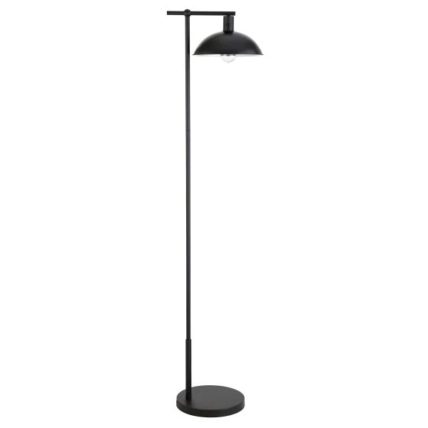 Conan 68" Metal Floor Lamp With Metal Shade In Blackened Bronze 1 Conan 68" Metal Floor Lamp With Metal Shade In Blackened Bronze