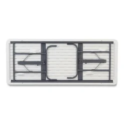 Iceberg IndestrucTables Too 600 Series Folding Table, Rectangular Top, 600 Lb Capacity, 96w X 30d X 29h, Platinum -office furniture sale 1ebf57f517d57c07e63d9a7bd532299926