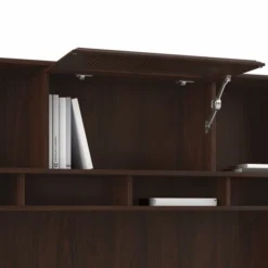 Bush Furniture Cabot 60W Hutch In Modern Walnut -office furniture sale 1f1c962d53e4c7000a8882edf1dbc522ff